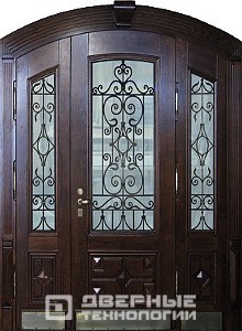 Парадная дверь со стеклопакетом