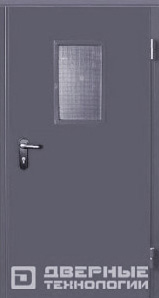 Металлическая однопольная дверь