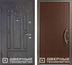 Металлическая дверь с панелями МДФ ДШ-18