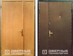 Дешевая тамбурная дверь с ламинатом ТДЛ-3