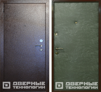 Порошковая металлическая дверь ДП-23