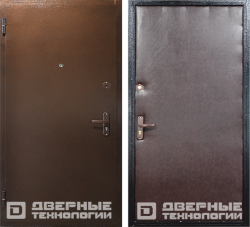 Металлическая дверь с порошковым покрытием ДП-21